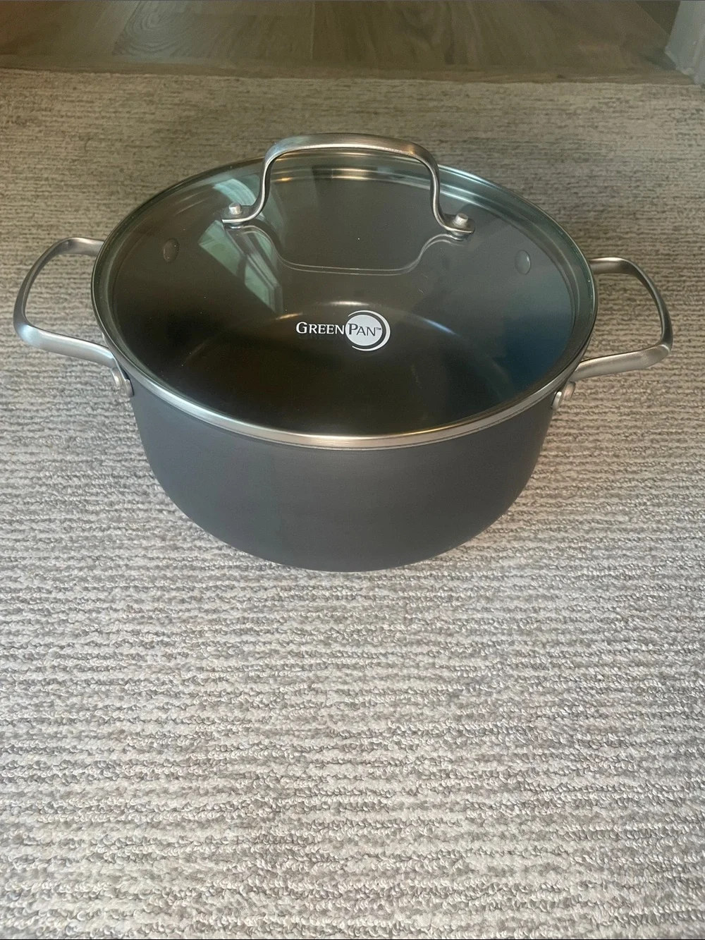 GreenPan Lima Ceramic Nonstick 5-Qt Stockpot with Lid